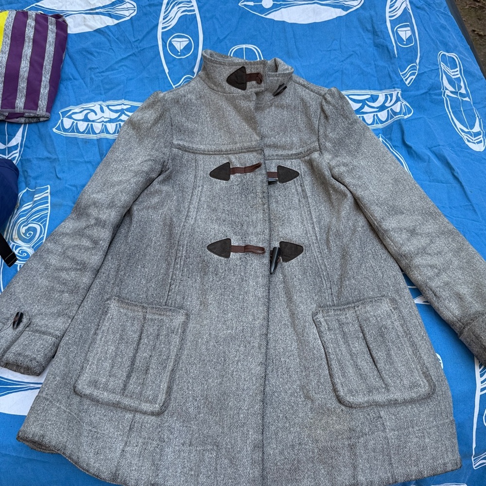 Old Navy Floral Lined Coat
